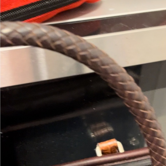 Brighton travel makeup case/bag. Brown leather and man made material. - Picture 2 of 16